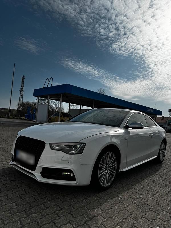Gebraucht Audi A5 S-Line 245 PS (180 kW) 2014 Weiß Coupé