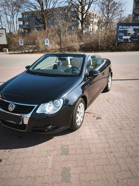 Gebraucht VW Eos Edition 122 PS (89 kW) 2008 Schwarz Cabrio