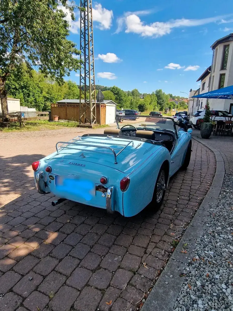 Gebraucht Triumph TR3 101 PS (74 kW) 1960 Blau Cabrio