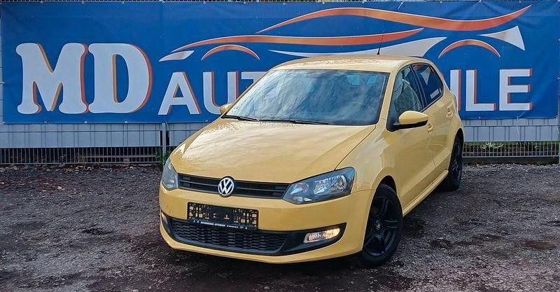Gelb Gebraucht 2010 VW Polo Trendline Limousine | 3.790 € (Superpreis) - Bild 1/4