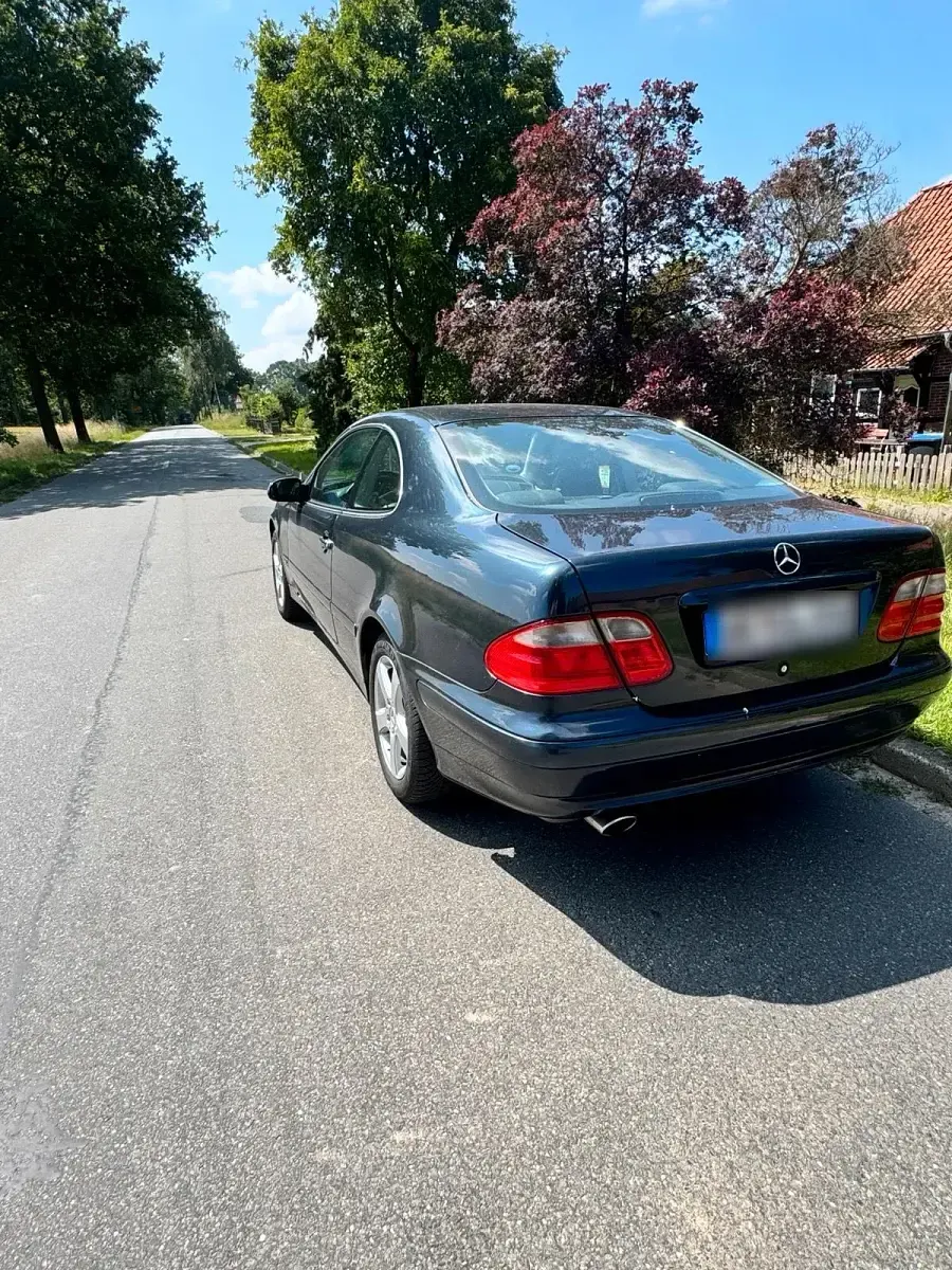 Gebraucht Mercedes CLK230 197 PS (144 kW) 2001 Blau Coupé