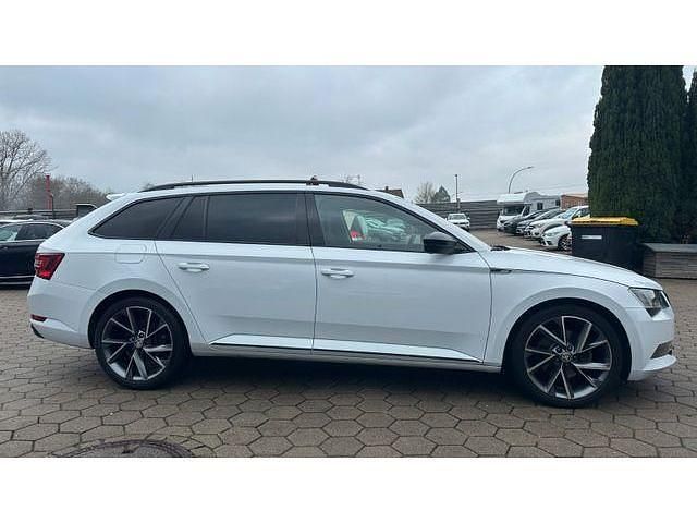 Gebraucht Skoda Superb SportLine 190 PS (139 kW) 2019 Moonweiss metallic Kombi