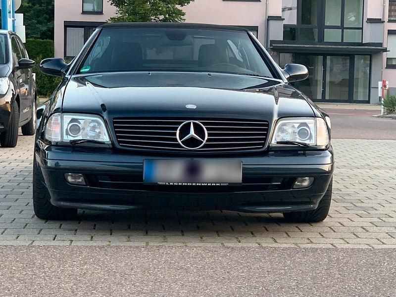 Gebraucht Mercedes SL320 224 PS (164 kW) 2000 Schwarz Cabrio