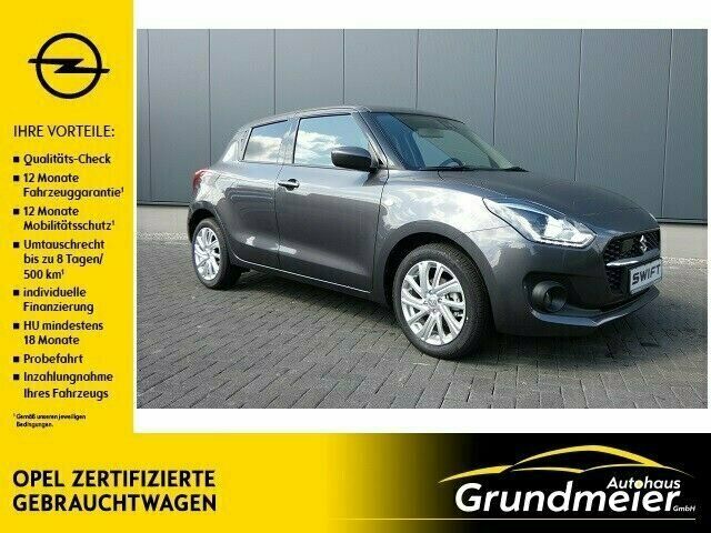 Weiß metallic Gebraucht 2021 Suzuki Swift Comfort Kleinwagen | 14.999 € (Fairer Preis) - Bild 1/4