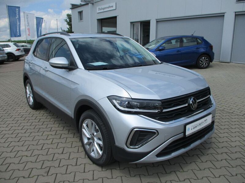 Silber Gebraucht 2024 VW T-Cross Life SUV | 26.200 € (Fairer Preis) - Bild 1/4