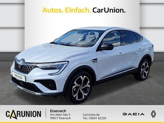 Kyanitweiß metallic Gebraucht 2024 Renault Arkana Techno SUV | 27.990 € (Fairer Preis) - Bild 1/2