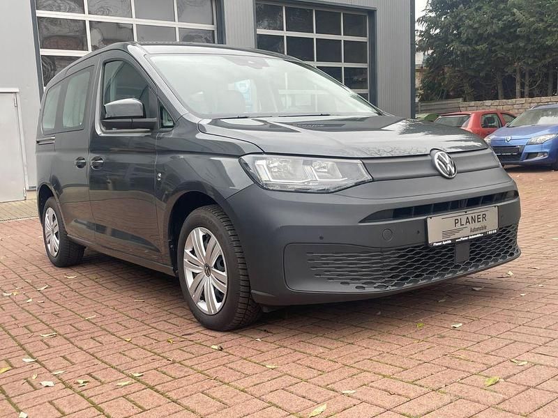 Indiumgrau metallic Gebraucht 2021 VW Caddy Basis Van / Kleinbus | 27.990 € (Teuer) - Bild 1/4
