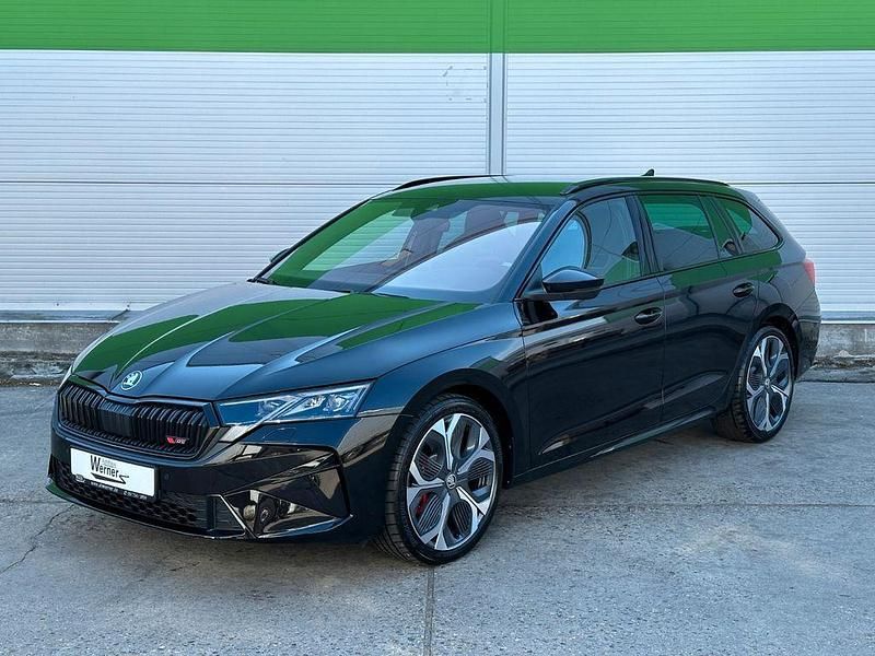 Black metallic Neu 2024 Skoda Octavia RS Kombi | 41.850 € (Fairer Preis) - Bild 1/2