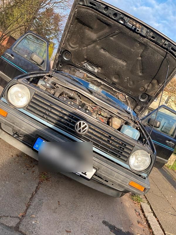 Blau Gebraucht 1990 VW Golf II Kleinwagen | 2.750 € - Bild 1/4
