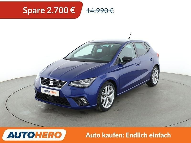 Blau Gebraucht 2018 Seat Ibiza FR Kleinwagen | 12.290 € (Guter Preis) - Bild 1/3
