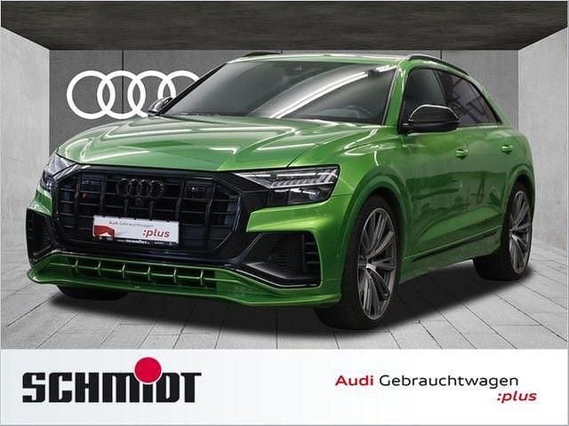 Javagrün metallic individuallack Gebraucht 2022 Audi SQ8 Competition SUV | 74.440 € (Superpreis) - Bild 1/4