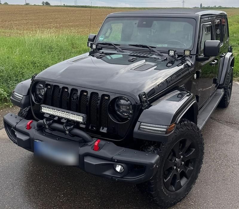 Gebraucht Jeep Wrangler Sahara 200 PS (147 kW) 2021 Schwarz SUV