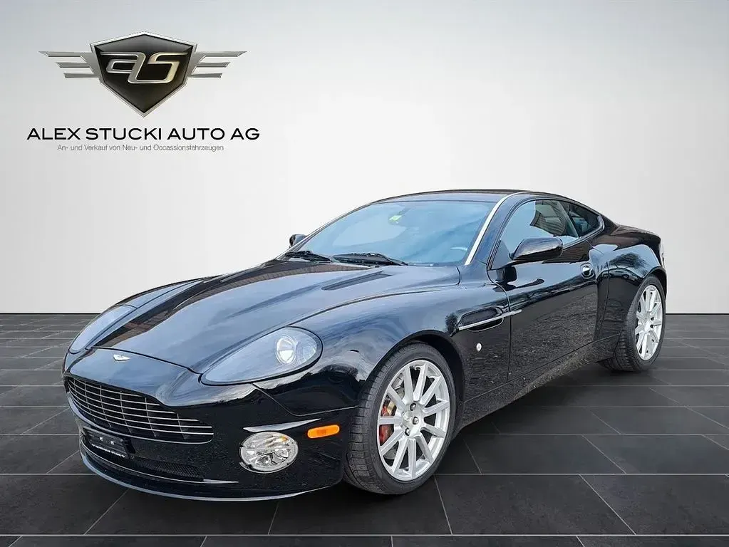 Gebraucht Aston Martin Vanquish 528 PS (388 kW) 2006 Schwarz Coupé