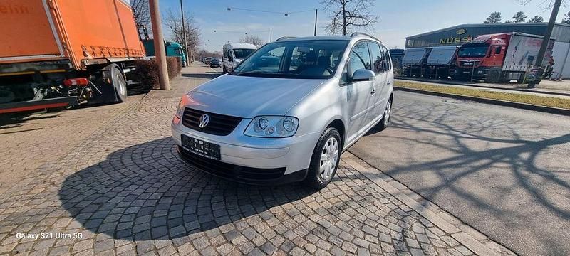 Gebraucht VW Touran Conceptline 102 PS (75 kW) 2005 Silber Van / Kleinbus