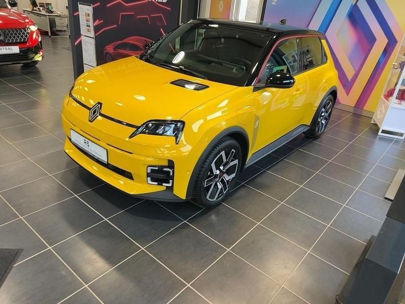 Neu Renault 5 E-Tech Komfort 77 kW (106 PS) 2026 Pop yellow!, black pearlschwa Kleinwagen