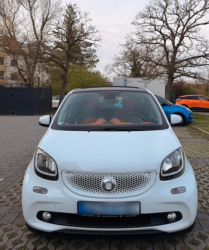 Gebraucht Smart ForFour Passion 91 PS (66 kW) 2015 Weiß Kleinwagen