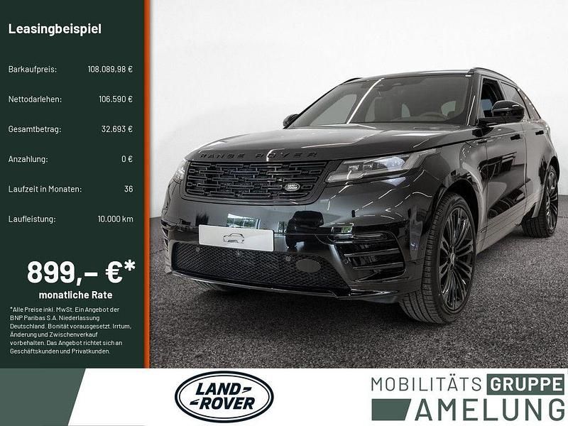 Schwarz Neu 2025 Land Rover Range Rover Velar Autobiography SUV | 89.990 € (Superpreis) - Bild 1/4