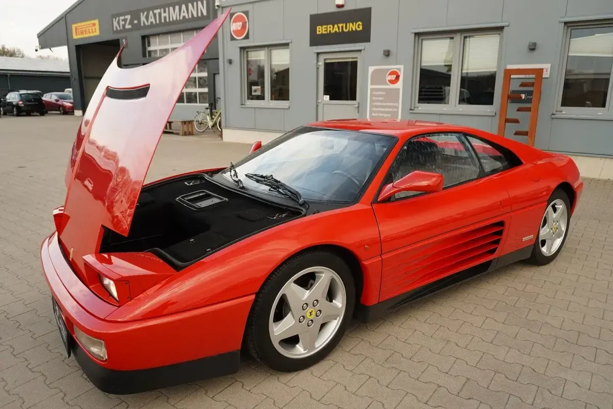Second-hand Ferrari 348 295 CP (216 kW) 1991 Roșu Coupe