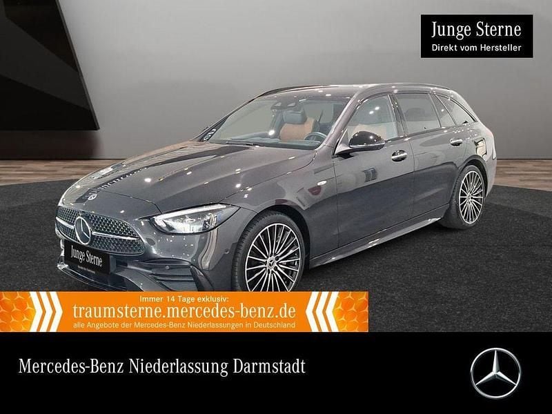 Grau Gebraucht 2025 Mercedes C300e AMG Limousine | 54.990 € (Teuer) - Bild 1/3