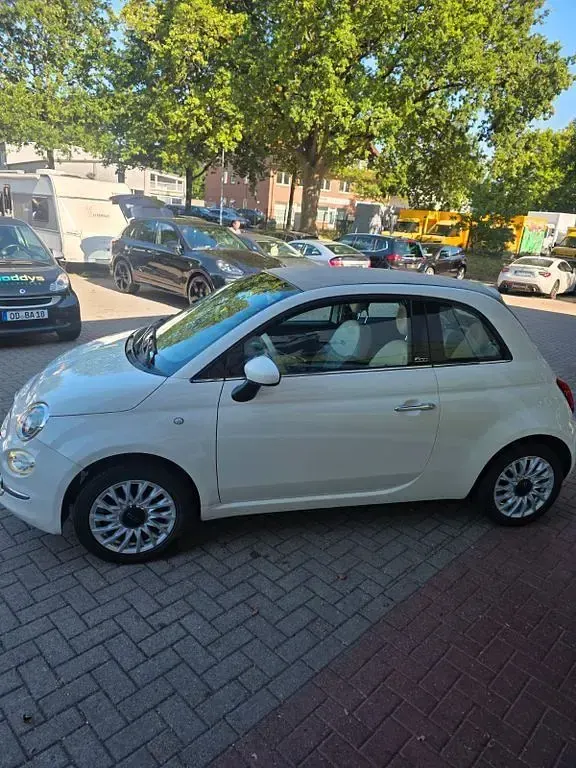 Gebraucht Fiat 500C Lounge 69 PS (50 kW) 2018 Weiß Cabrio