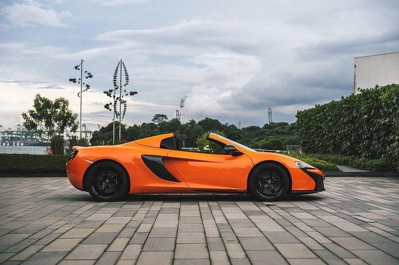 Gebraucht McLaren 650S 650 PS (478 kW) 2015 Orange Cabrio