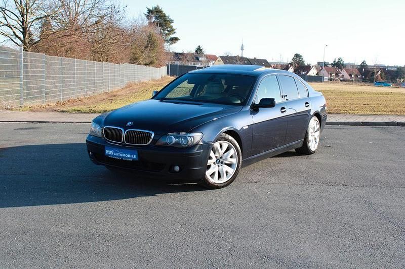 Blau Gebraucht 2006 BMW 740 Shadowline Limousine | 6.950 € - Bild 1/4