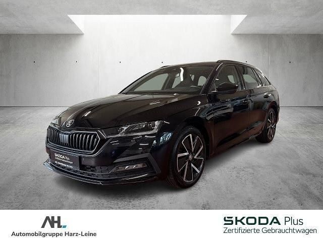 Schwarz Gebraucht 2022 Skoda Octavia SportLine Kombi | 22.426 € (Teuer) - Bild 1/3