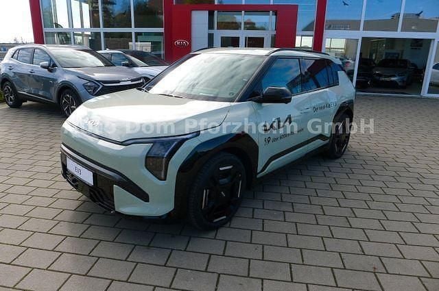 (ag3) aventurin grün metallic Gebraucht 2024 Kia EV3 Comfort SUV | 45.690 € (Fairer Preis) - Bild 1/4