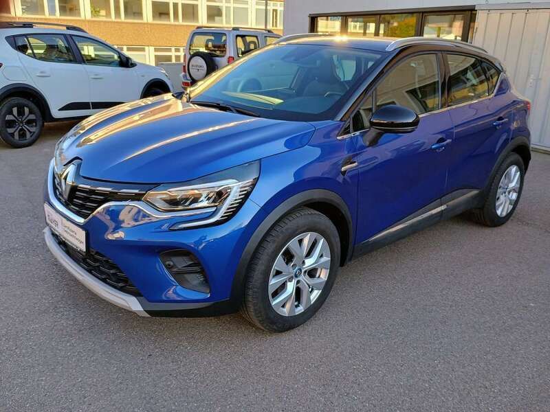 Blue rqh + black gne Gebraucht 2021 Renault Captur Intens SUV | 18.950 € (Fairer Preis) - Bild 1/4