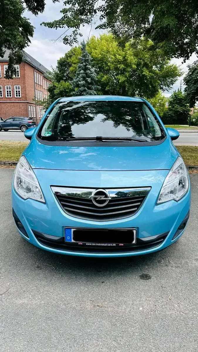Gebraucht Opel Meriva 101 PS (74 kW) 2011 Blau Van / Kleinbus