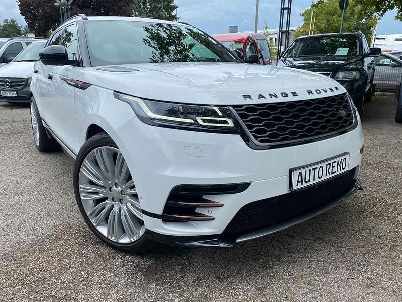 Weiß Gebraucht 2018 Land Rover Range Rover Velar R-Dynamic SUV | 32.890 € - Bild 1/4