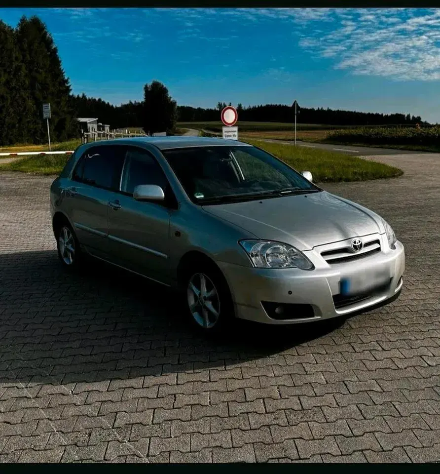 Używany Toyota Corolla 110 KM (80 kW) 2005 Srebrny Hatchback