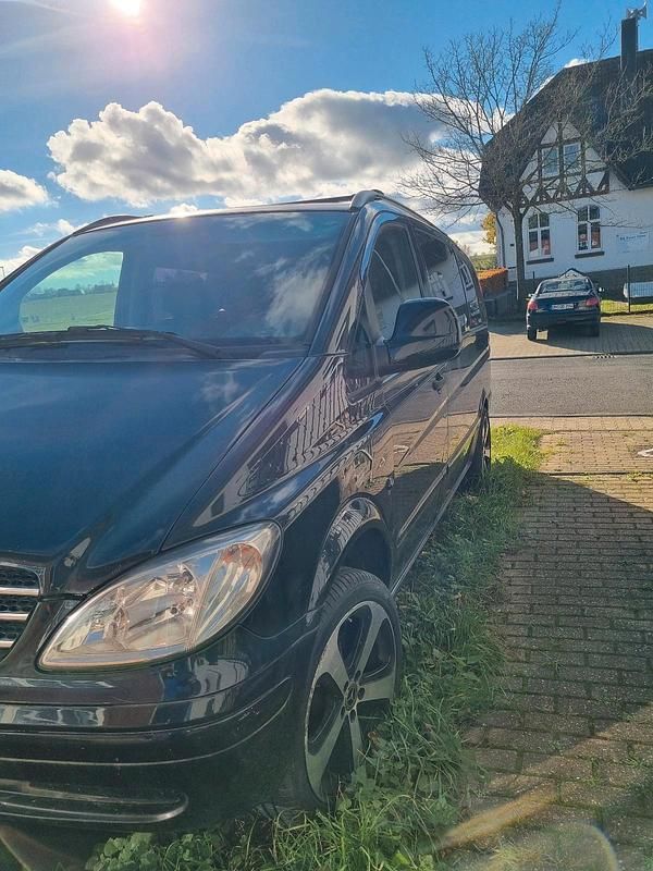 Schwarz Gebraucht 2008 Mercedes Vito Van / Kleinbus | 3.750 € (Superpreis) - Bild 1/4