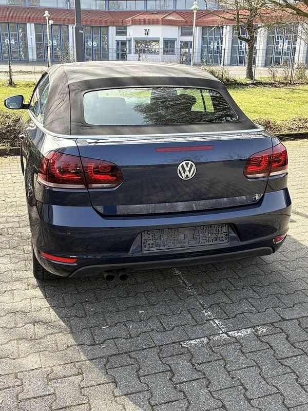 Gebraucht VW Golf Cabriolet Exclusive 140 PS (102 kW) 2015 Blau Cabrio