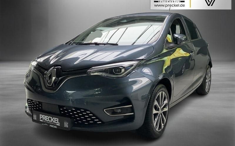Titaniumgrau metallic (metallic) Gebraucht 2021 Renault Zoe Intens Kleinwagen | 13.270 € (Guter Preis) - Bild 1/4