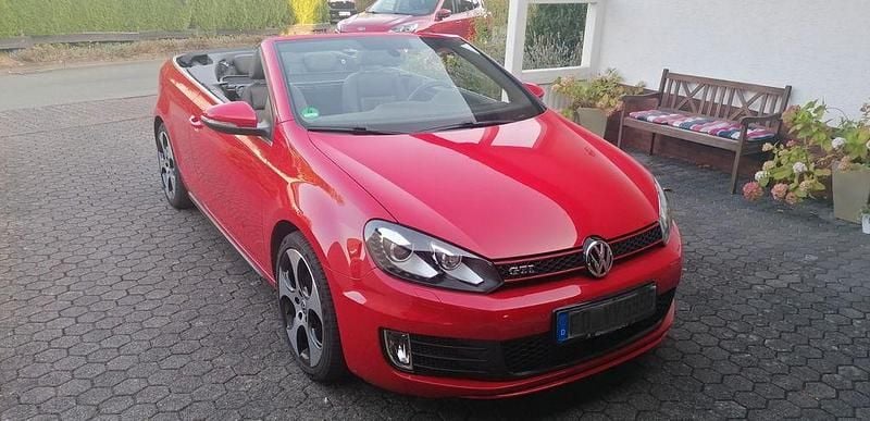 Gebraucht VW Golf Cabriolet GTI 211 PS (155 kW) 2012 Rot Cabrio