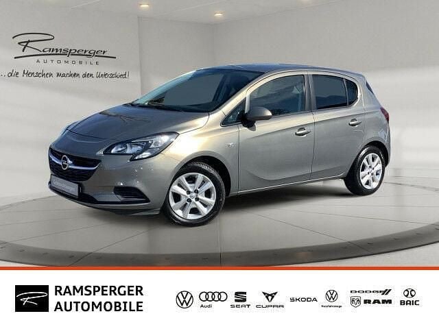 Grau (muskatgrau/ muskat braun) Gebraucht 2015 Opel Corsa Edition Limousine | 8.990 € (Etwas zu teuer) - Bild 1/2