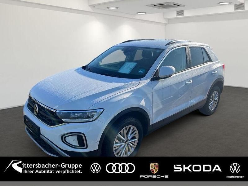Pure white Gebraucht 2024 VW T-Roc Life SUV | 22.430 € (Guter Preis) - Bild 1/4