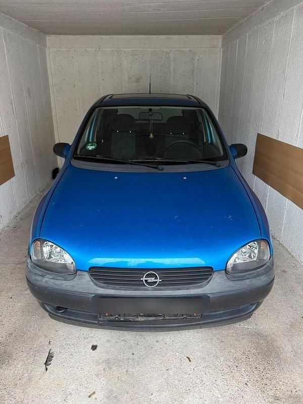 Blau Gebraucht 1999 Opel Corsa Edition Kleinwagen | 450 € (Guter Preis) - Bild 1/4