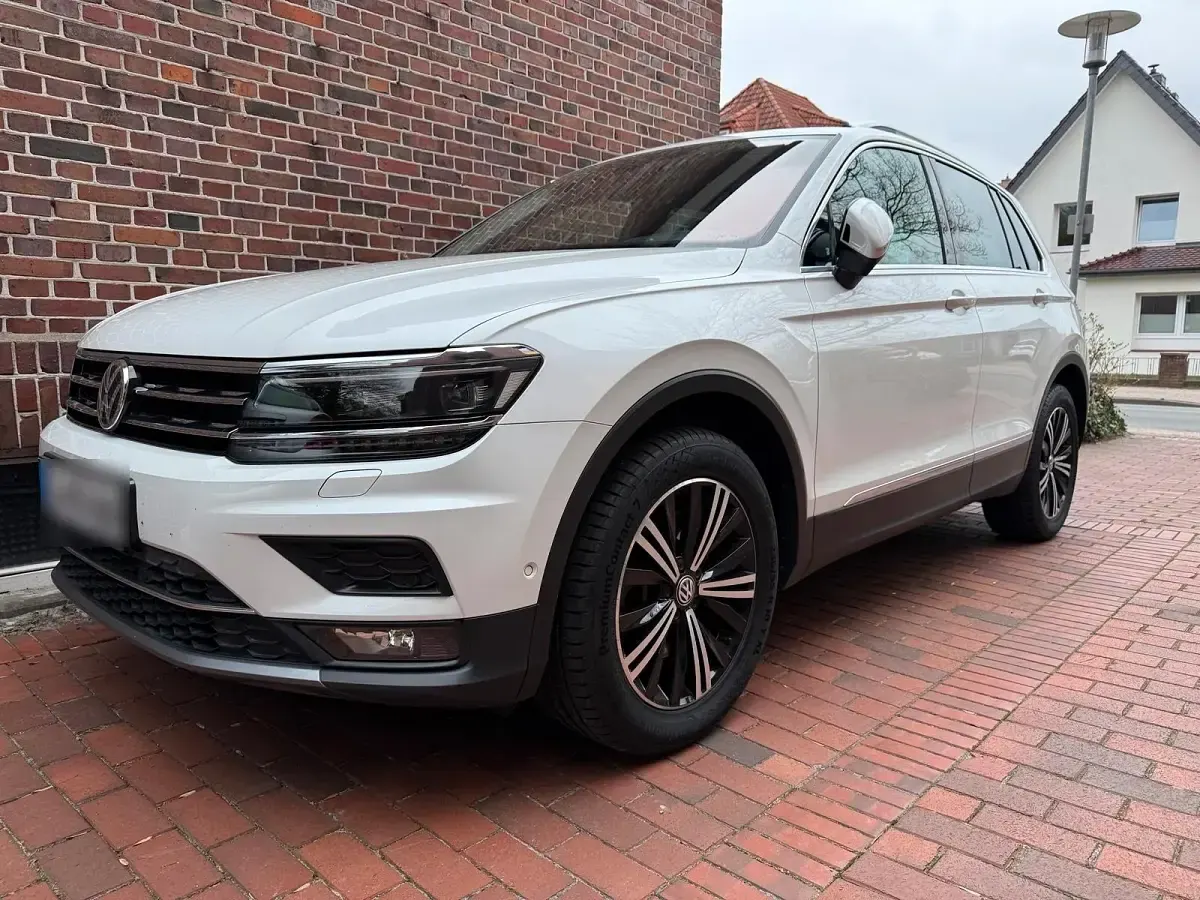 Gebraucht VW Tiguan Highline 190 PS (139 kW) 2019 Weiß SUV