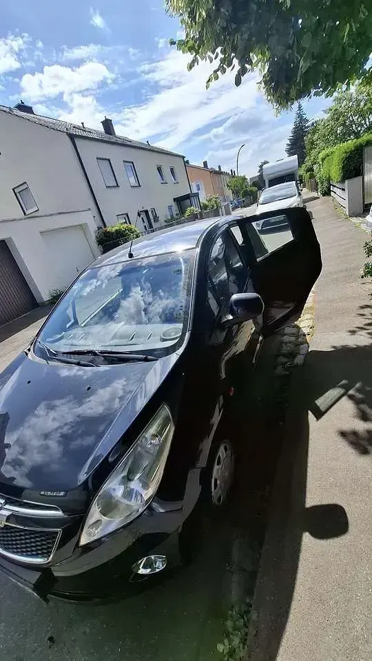 Gebraucht Chevrolet Spark LS 68 PS (50 kW) 2010 Schwarz Kleinwagen