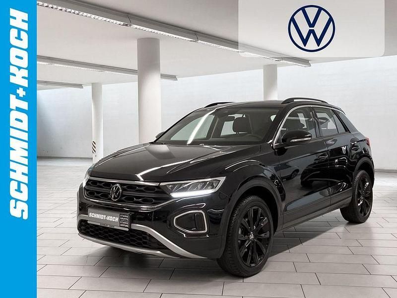 Schwarz Gebraucht 2024 VW T-Roc Life SUV | 31.580 € (Etwas zu teuer) - Bild 1/4