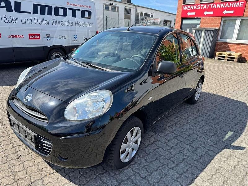 Gebraucht Nissan Micra Visia 80 PS (58 kW) 2011 Schwarz Kleinwagen