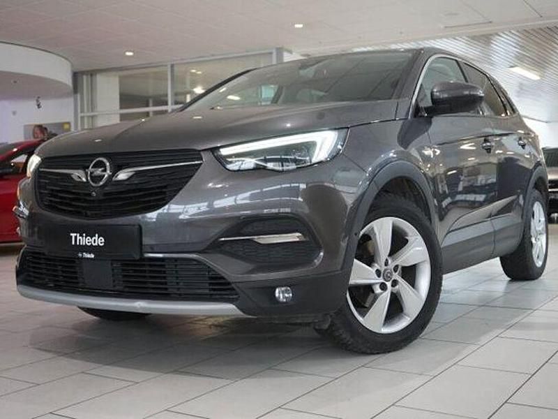 Gebraucht Opel Grandland X Dynamic 125 PS (91 kW) 2018 Mondstein grau metallic SUV
