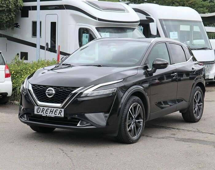 Black (m) Gebraucht 2021 Nissan Qashqai Tekna SUV | 25.690 € (Fairer Preis) - Bild 1/4