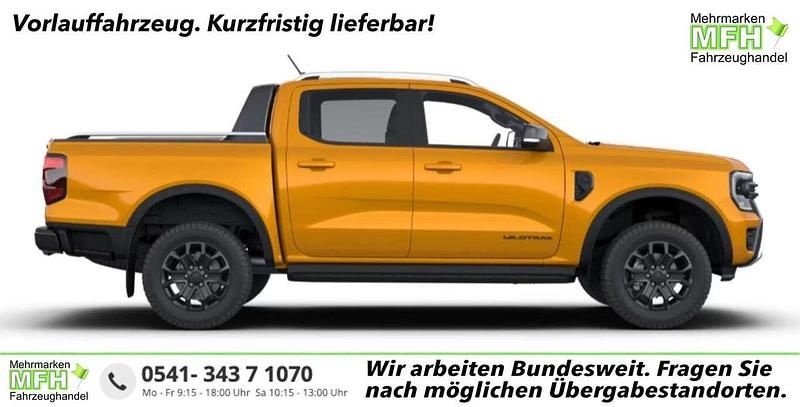 Neu Ford Ranger Wildtrack 205 PS (150 kW) 2026 Cyber orange metallic Abholung
