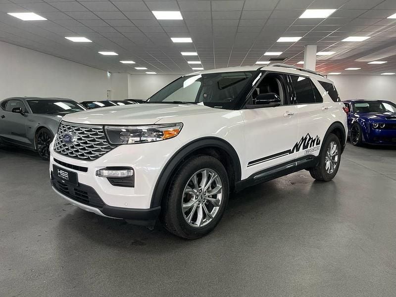 Gebraucht Ford Explorer Limited 305 PS (224 kW) 2020 Weiß SUV