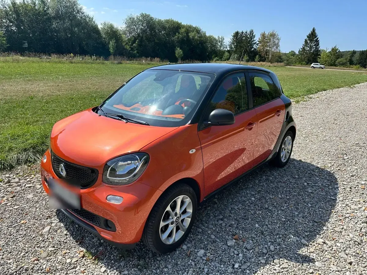 Gebraucht Smart ForFour Electric Drive 60 kW (82 PS) 2018 Orange Kleinwagen