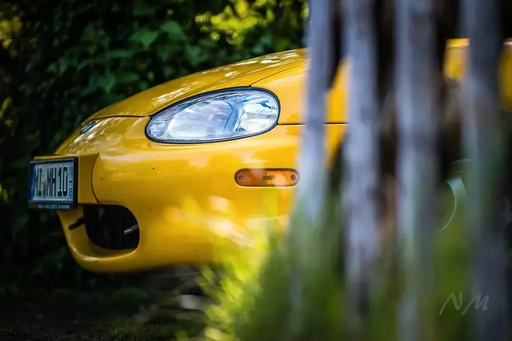 Gebraucht Mazda MX5 110 PS (80 kW) 2000 Gelb Cabrio