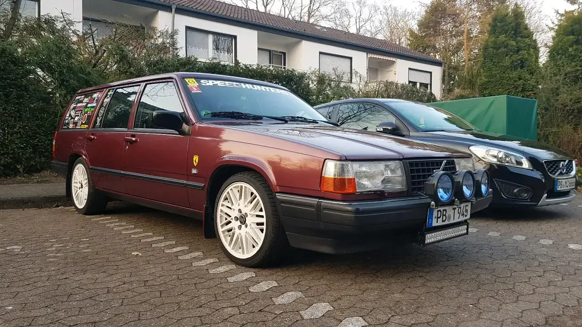 Gebraucht Volvo 940 165 PS (121 kW) 1991 Rot Kombi